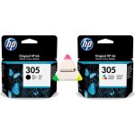 Pack 3ym60ae / 3ym61ae pour imprimante hp deskjet 2800 2810 2820 2821 2822 2823 + un surligneur plein ...