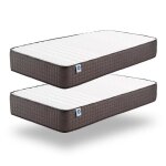 Pack de 2 matelas titanium 80x200 cm - soutien blue latex - mousse à mémoire de forme hr - 7 zones de ... Pack de 2 matelas titanium 80x200 cm - soutien blue latex - mousse à mémoire de forme hr - 7 zones de ...