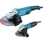 Pack 2 meuleuses makita - ga5030r �125mm 720w + ga9050 �230mm 2000w - s�curit� accrue et protection optimis�e ...
