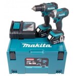 Pack 2 outils makita dlx2127mj (ddf482 + dtd152) 18 v li - ion (2 x 4 ah)
