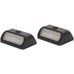 Pack de 2 spots solaires sentinel smart garden - 50 lumens - gris anthracite Pack de 2 spots solaires sentinel smart garden - 50 lumens - gris anthracite