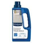 Pack de 2 - starwax - shampooing autolustrant 2 en 1 tous sols interieurs 1l