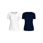 Pack de 2 tshirt mc - tommy hilfiger - femme