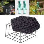 Pack de 20 grilles de protection anti - h�ron flottantes en plastique pour bassin. ??