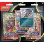 Pack de 3 boosters pok�mon mega evolution - flammes fantasmagoriques