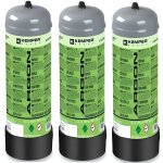 Pack 3 bouteilles de gaz argon + co2 110 bar 2. 2 litres jetable soudage mig kemper