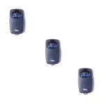 Pack de 3 t�l�commandes nice flo2 pour portail et porte de garage
