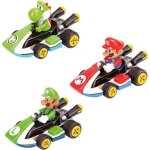 Pack de 3 voitures � r�tofriction - carrera pull & speed - mario kart? - �chelle 1:43 - d�s 3 ans