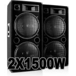 Pack 3000w avec 2 enceintes 1500w ibiza star212 . . . . . . . 100% canon !