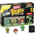 Figurine bitty pop! tortues ninja pack de 4 1 al�atoire