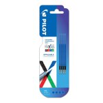 Pack 4 recharges frixion ball 4 couleurs - encre gel effaçable - pointe fine bleu Pack 4 recharges frixion ball 4 couleurs - encre gel effaçable - pointe fine bleu