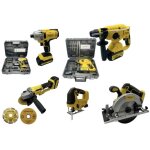 Pack 5 outils visseuse marteau perforateur scie sauteuse scie circulaire meuleuse dangle nemura 20v + ... Pack 5 outils visseuse marteau perforateur scie sauteuse scie circulaire meuleuse dangle nemura 20v + ...