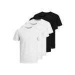 Pack de 5 t - shirts jack & jones organic basic - black - xl