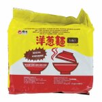 Pack de 5 soupes / nouilles instantanes saveur oignon 85g - marque wei lih - 6 packs (30 sachets)