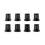 Pack de 8 moules pour la machine à pâtes kpasta de kitchencook Pack de 8 moules pour la machine à pâtes kpasta de kitchencook