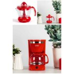 Pack déjeuner - livoo - cafetière programmable inox rouge 1. 25l 800w + presse - agrumes electrique rouge ... Pack déjeuner - livoo - cafetière programmable inox rouge 1. 25l 800w + presse - agrumes electrique rouge ...