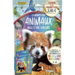 Pack de dmarrage - panini - animaux 2025 - album + 3 pochettes - 15 stickers
