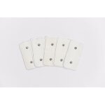 Pack �lectrode - total abs gymform? - adulte - blanc - musculation