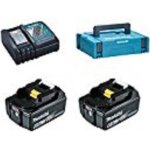 Pack �nergie - makita - 18 v - 2 batteries 6 ah - 1 chargeur - coffret makpac