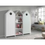 Pack tagre et armoires enfant casami blanc & menthe - paris prix