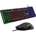 Pack gamer 2 en 1 - the g - lab - combo krypton - souris filaire - clavier filaire