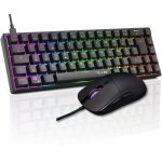 Pack gamer m�canique e - sport 2 en 1 - the g - lab combo titan - souris 12800 dpi - clavier m�canique ...