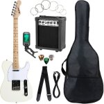 Pack guitare électrique blanc - mcgrey rockit tl - guitare électrique kit complet amplificateur de 10 ... Pack guitare électrique blanc - mcgrey rockit tl - guitare électrique kit complet amplificateur de 10 ...