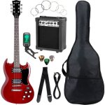 Pack guitare électrique noir - mcgrey rockit - guitare électrique kit complet amplificateur de 10 w housse ... Pack guitare électrique noir - mcgrey rockit - guitare électrique kit complet amplificateur de 10 w housse ...