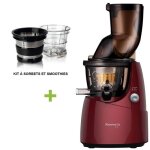 Pack promo kuvings b9700 rouge + kit à smoothies et sorbets - extracteur de jus vertical Pack promo kuvings b9700 rouge + kit à smoothies et sorbets - extracteur de jus vertical