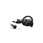 Volant de course g29 - logitech - pdalier - casque astro a10 v2 - filaire - compatible ps5 ps4 pc mac ...