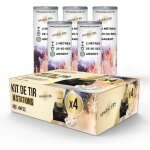 Pack mariage 4 d�clencheurs + 5 jets de sc�ne argent 2 m�tres / 30 secondes + t�l�commande pour machine ...