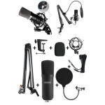 Pack micro - studio usb + stand + accessoires pour de l?enregistrement des voix ou instruments. Pack micro - studio usb + stand + accessoires pour de l?enregistrement des voix ou instruments.