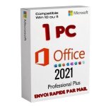 Pack office 2021 pro plus - microsoft - windows - tlchargement - cl dactivation - livraison rapide ...