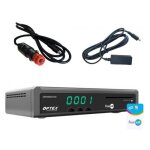 Pack optex rcepteur tv satellite hd enregistreur usb + carte fransat pc7 + cable 12v + dport ir