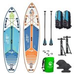 Pack paddle skiffo suncruise 102 & 112 - stand up paddle - orange - adulte