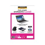 Pack pc portable ordissimo lucie3 156 intel pentium n5030 4 go ram 128 go ssd gris + souris ergonomique ...