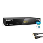 Rcepteur tv satellite hd - philips - dsr3031f - carte fransat pc7 - cble hdmi 2m - 12v