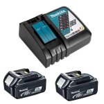 Pack power 18v lxt (2x30 ah) avec chargeur simple - makita y - 00197 Pack power 18v lxt (2x30 ah) avec chargeur simple - makita y - 00197