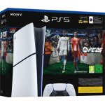 Pack ps5 digital : console playstation 5 (mod�le slim) + fc26 (code dans la boite)
