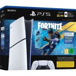 Pack ps5 digital : console playstation 5 (modle slim) + fortnite flowering chaos