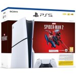 Pack ps5 standard (avec lecteur cd) : console playstation 5 (mod�le slim) + marvels spider - man 2 (code ...