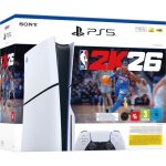 Pack ps5 standard (avec lecteur cd) : console playstation 5 (mod�le slim) + nba 2k26 (code dans la boite) ...