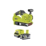 Pack ryobi ponceuse  bande 75mm 18v one + r18bs - 0 - 1 batterie 5. 0ah - 1 chargeur rapide 2. 0ah rc18120 ...