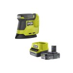 Pack ryobi ponceuse triangulaire 18v one + rps18 - 0 - batterie 2. 0ah - 1 chargeur