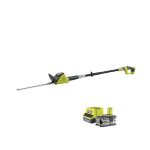 Pack ryobi taille - haies 18v one + opt1845 - 1 batterie 5. 0ah - 1 chargeur rapide 2. 0ah rc18120 - ...
