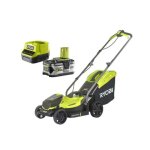 Pack ryobi tondeuse poussée 18v one + olm1833b - 1 batterie 5. 0ah - 1 chargeur rapide rc18120 - 150 Pack ryobi tondeuse poussée 18v one + olm1833b - 1 batterie 5. 0ah - 1 chargeur rapide rc18120 - 150