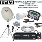 Pack satellite camping tntsat trepied + parabole pliable + récepteur tntsat ths 806 + kit best hqsf 101 ... Pack satellite camping tntsat trepied + parabole pliable + récepteur tntsat ths 806 + kit best hqsf 101 ...