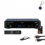 Pack servimat récepteur satellite full hd + carte tntsat v6 + câble hdmi + câble 12v Pack servimat récepteur satellite full hd + carte tntsat v6 + câble hdmi + câble 12v