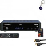 Pack servimat rcepteur tv satellite full hd + carte daccs tntsat v6 + cble hdmi