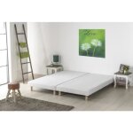 Pack sommiers 2 x 80 x 200 cm (160 x 200 cm ) avec pieds fabrication française Pack sommiers 2 x 80 x 200 cm (160 x 200 cm ) avec pieds fabrication française